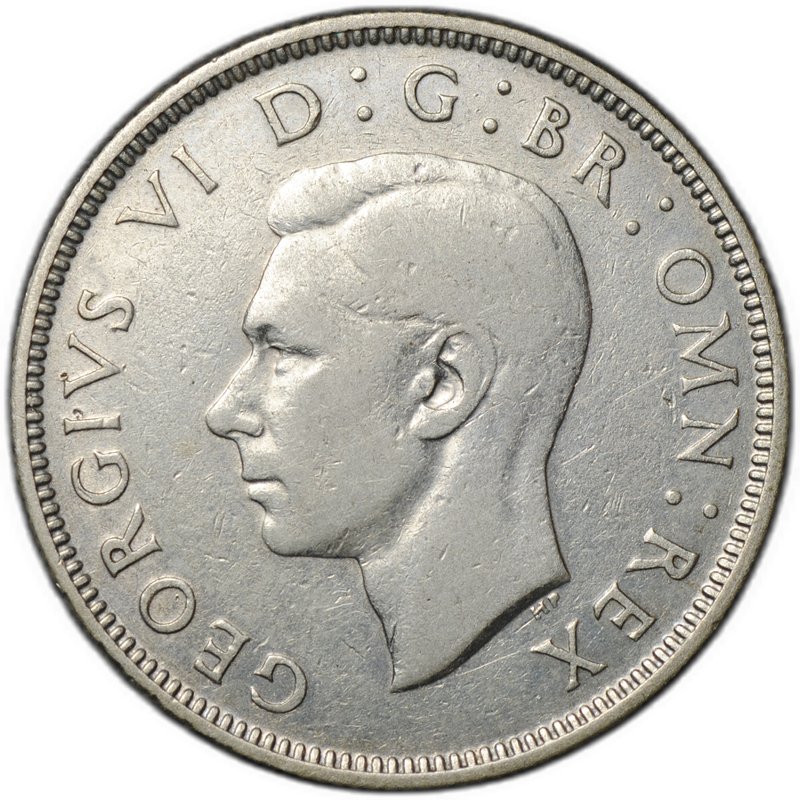 Монета 2 шиллинга (флорин) 1939 Великобритания