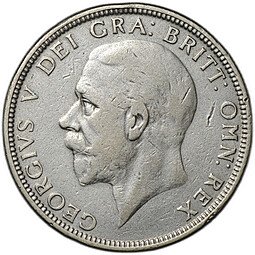 фото для Монета 2 шиллинга (флорин) 1930 Великобритания Аверс