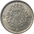 Монета 2 кроны 1945 G Швеция