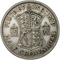 Монета 1/2 кроны 1944 Великобритания