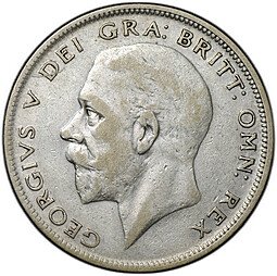 фото для Монета 1/2 кроны 1933 Великобритания Аверс