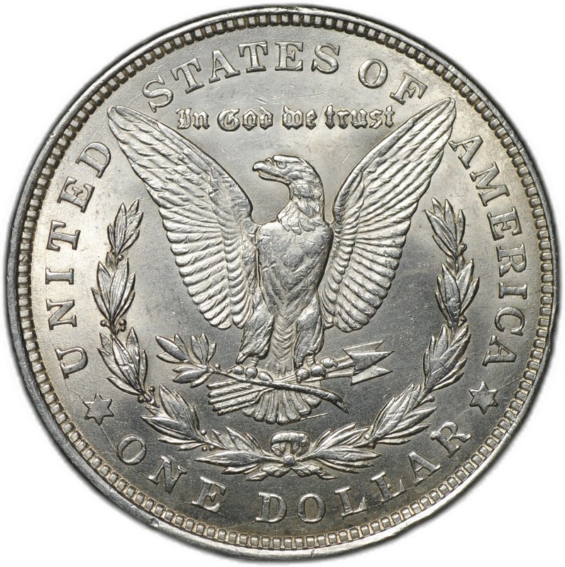 Монета 1 доллар 1921 Моргана Филадельфия США