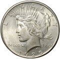 Монета 1 доллар 1925 Мирный США