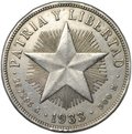 Монета 1 песо 1933 Куба