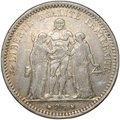 Монета 5 франков 1873 A Франция