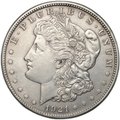 Монета 1 доллар 1921 Моргана Филадельфия США