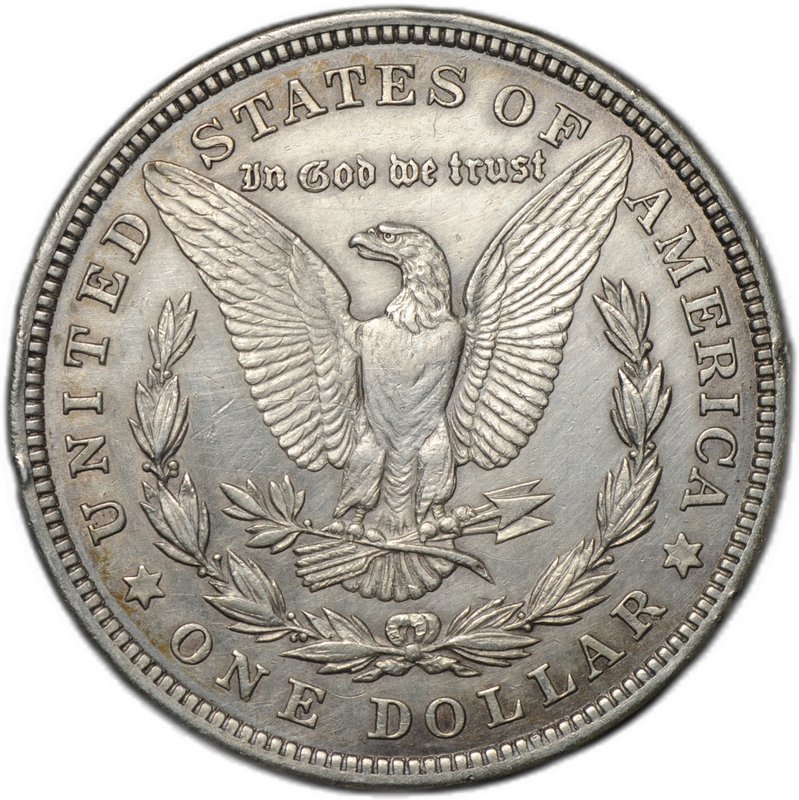 Монета 1 доллар 1921 Моргана Филадельфия США