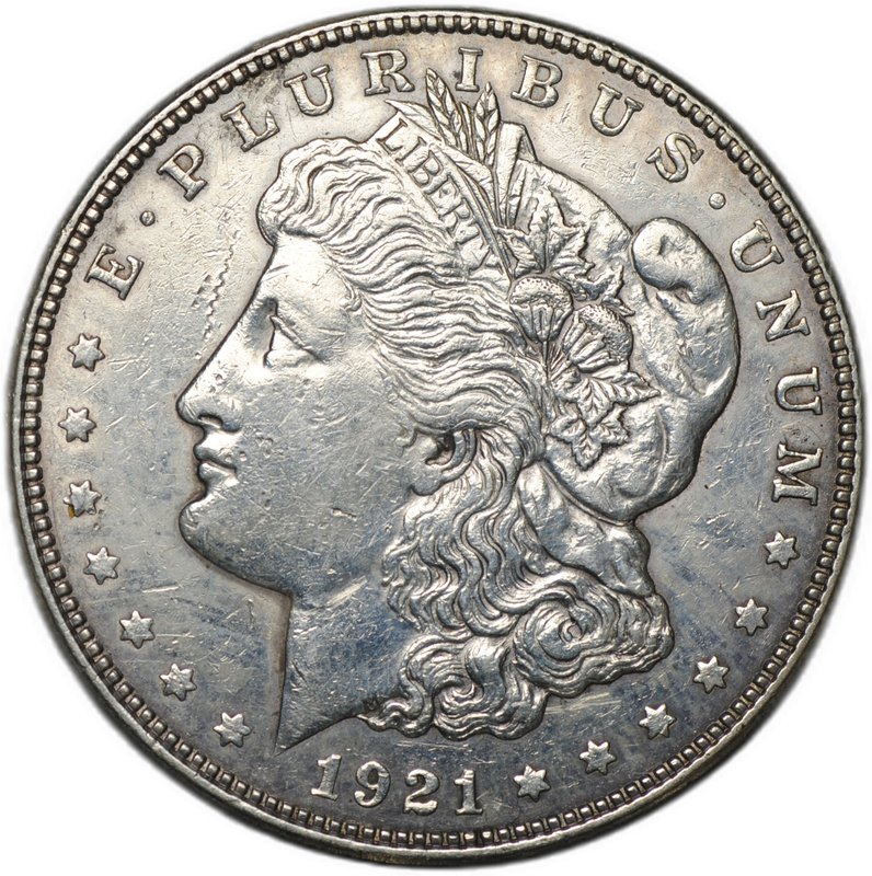 Монета 1 доллар 1921 D Моргана США