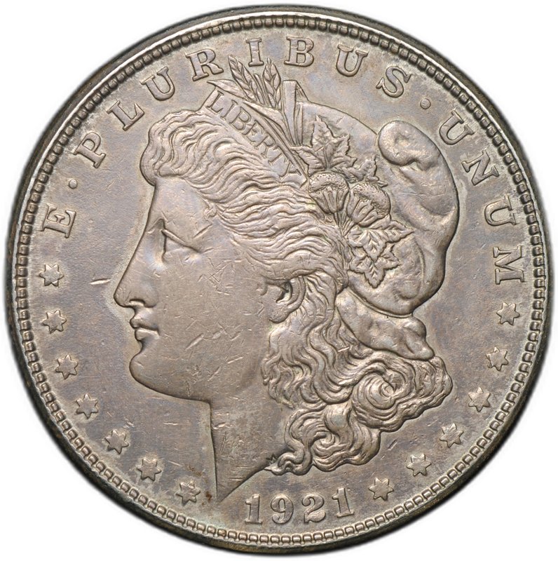 Монета 1 доллар 1921 S Моргана США