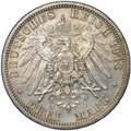 Монета 3 марки 1913 A 25 лет правления Вильгельма II Пруссия Германия