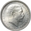 Монета 2 кроны 1930 60 лет со дня рождения Короля Кристиана X Дания