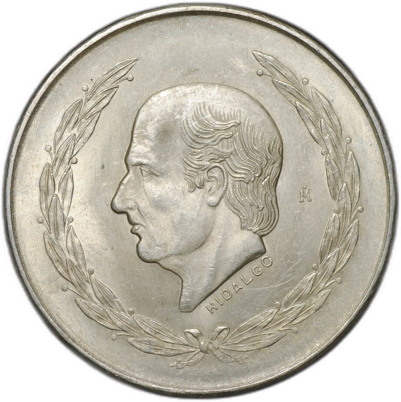 Монета 5 песо 1951 Мексика