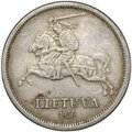 Монета 5 лит 1936 Литва