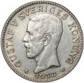 Монета 2 кроны 1938 G Швеция