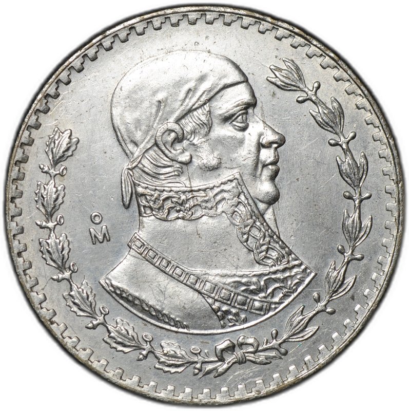 Монета 1 песо 1967 Мексика