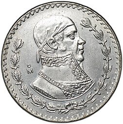 фото для Монета 1 песо 1967 Мексика Аверс