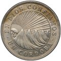 Монета 1 кордоба 1972 Никарагуа