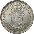 Монета 2 1/2 шиллинга 1951 ЮАР