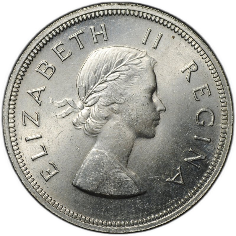 Монета 2 1/2 шиллинга 1959 ЮАР