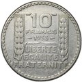 Монета 10 франков 1933 Франция