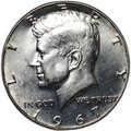 Монета 50 центов (1/2 доллара) 1967 США
