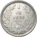 Монета 1 песо 1927 Чили