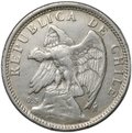 Монета 1 песо 1927 Чили