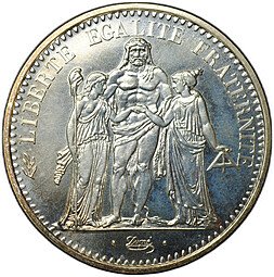 фото для Монета 10 франков 1973 Франция Аверс