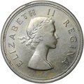 Монета 5 шиллингов 1958 ЮАР