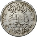 Монета 20 эскудо 1960 Мозамбик