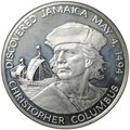 Монета 10 долларов 1975 Христофор Колумб Ямайка