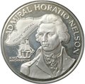 Монета 10 долларов 1976 Адмирал Горацио Нельсон Ямайка