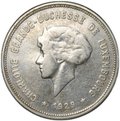 Монета 5 франков 1929 Люксембург