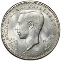 Монета 50 франков 1946 600 лет со дня смерти Иоганна Люксембургского Люксембург