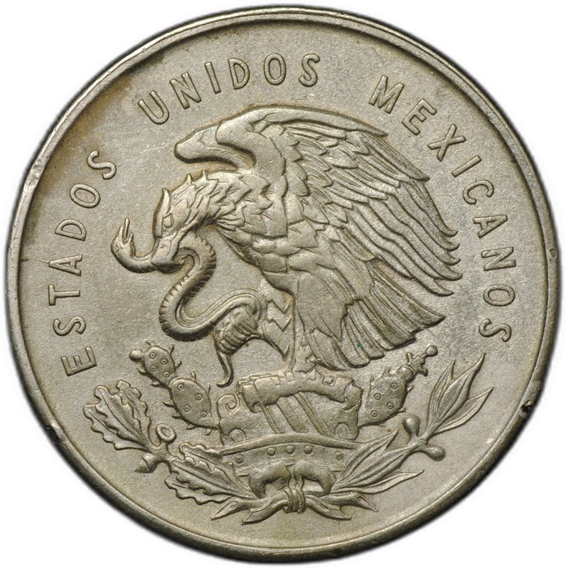 Монета 1 песо 1950 Мексика