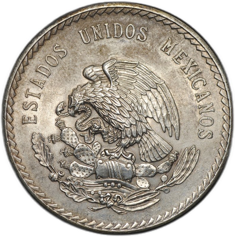 Монета 5 песо 1947 Мексика