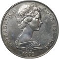 Монета 7 1/2 долларов 1973 200 лет путешествию Кука на Остров Херви Острова Кука