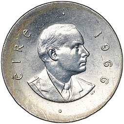 фото для Монета 10 шиллингов 1966 50 лет Пасхальному восстанию 1916 Ирландия Аверс