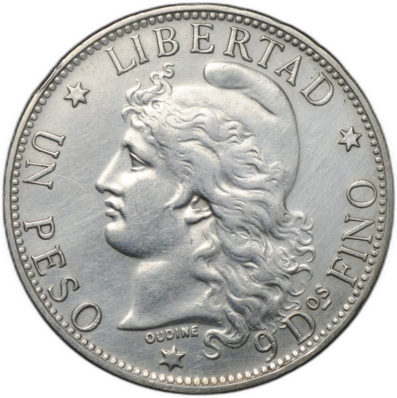 Монета 1 песо 1882 Аргентина