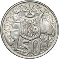 Монета 50 центов 1966 Австралия