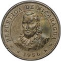 Монета 50 сентаво 1956 Никарагуа