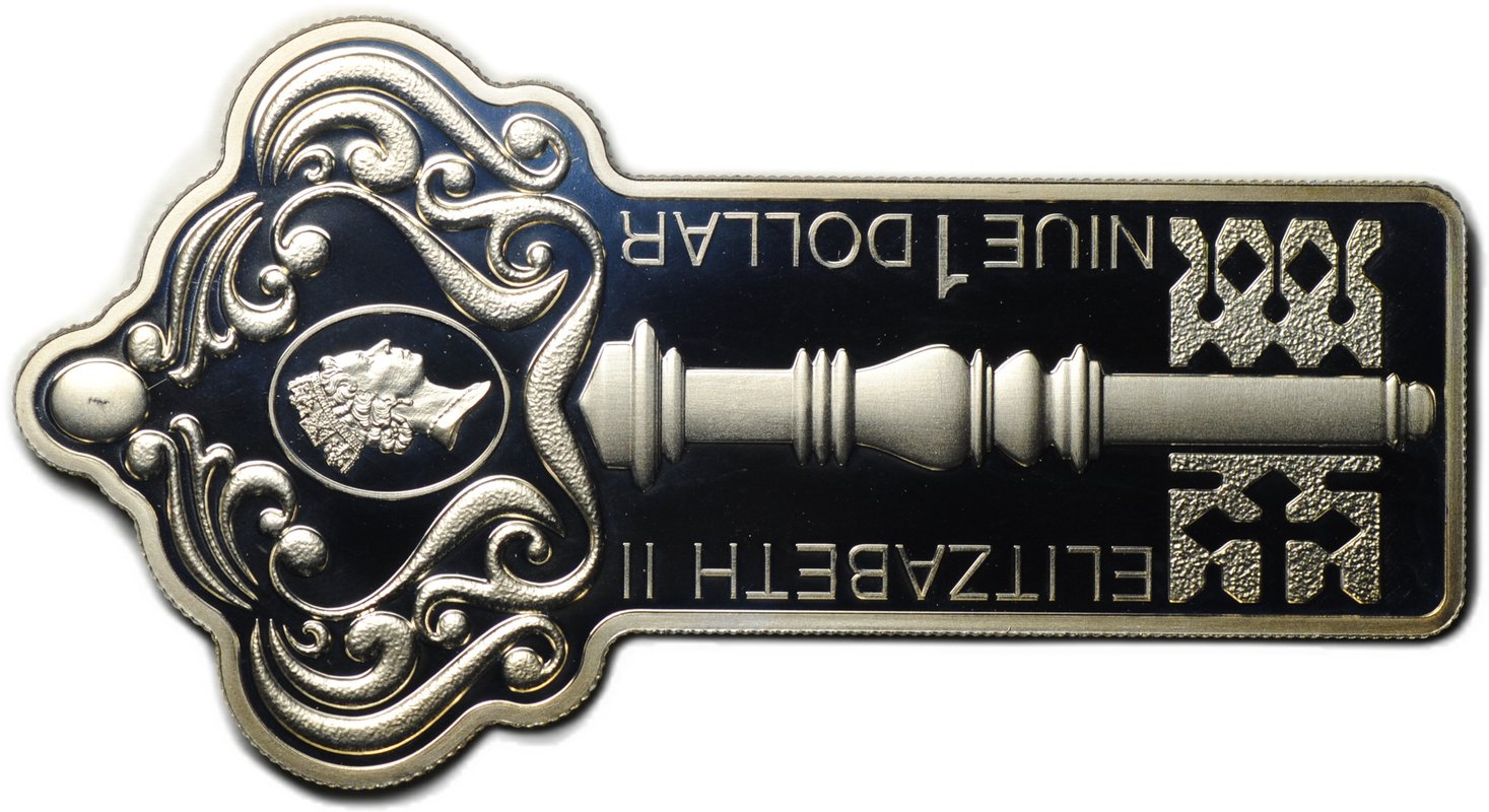 Монета 1 доллар 2011 С новосельем! Ниуэ