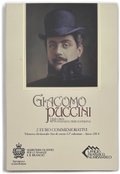 Монета 2 евро 2014 Джакомо Пуччини 90 лет со дня смерти Сан-Марино