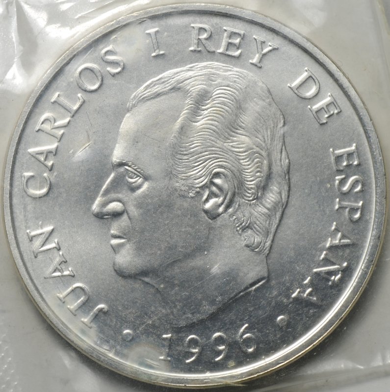 Монета 2000 песет 1996 Франсиско Гойя 250 лет со дня рождения Испания