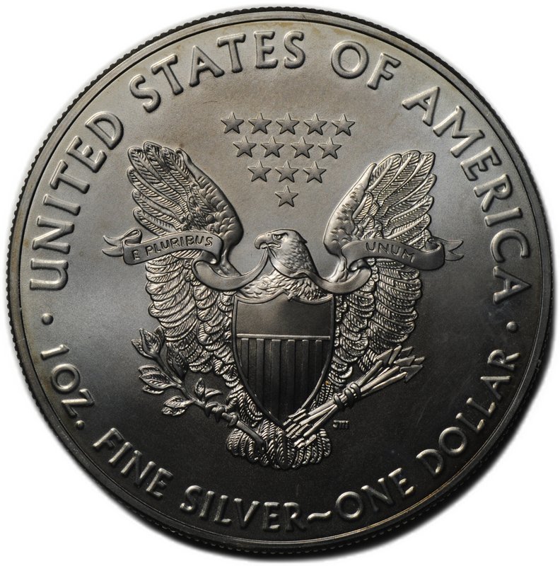 Монета 1 доллар 2016 Шагающая свобода Золотой нуар рутений позолота США