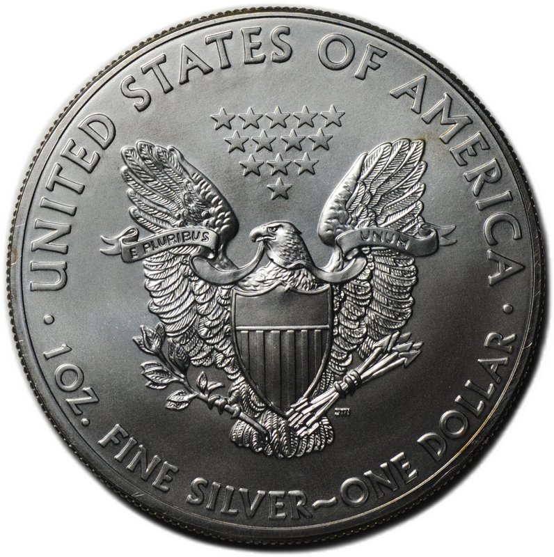 Монета 1 доллар 2014 Шагающая свобода Горящая рутений позолота США