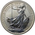 Монета 2 фунта 2002 Стоящая Британия Великобритания