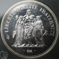 Монета 50 франков 1978 Геркулес Франция