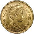 Монета 5 гульденов 1912 Нидерланды