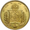 Монета 20000 реалов (рейс) 1855 Бразилия